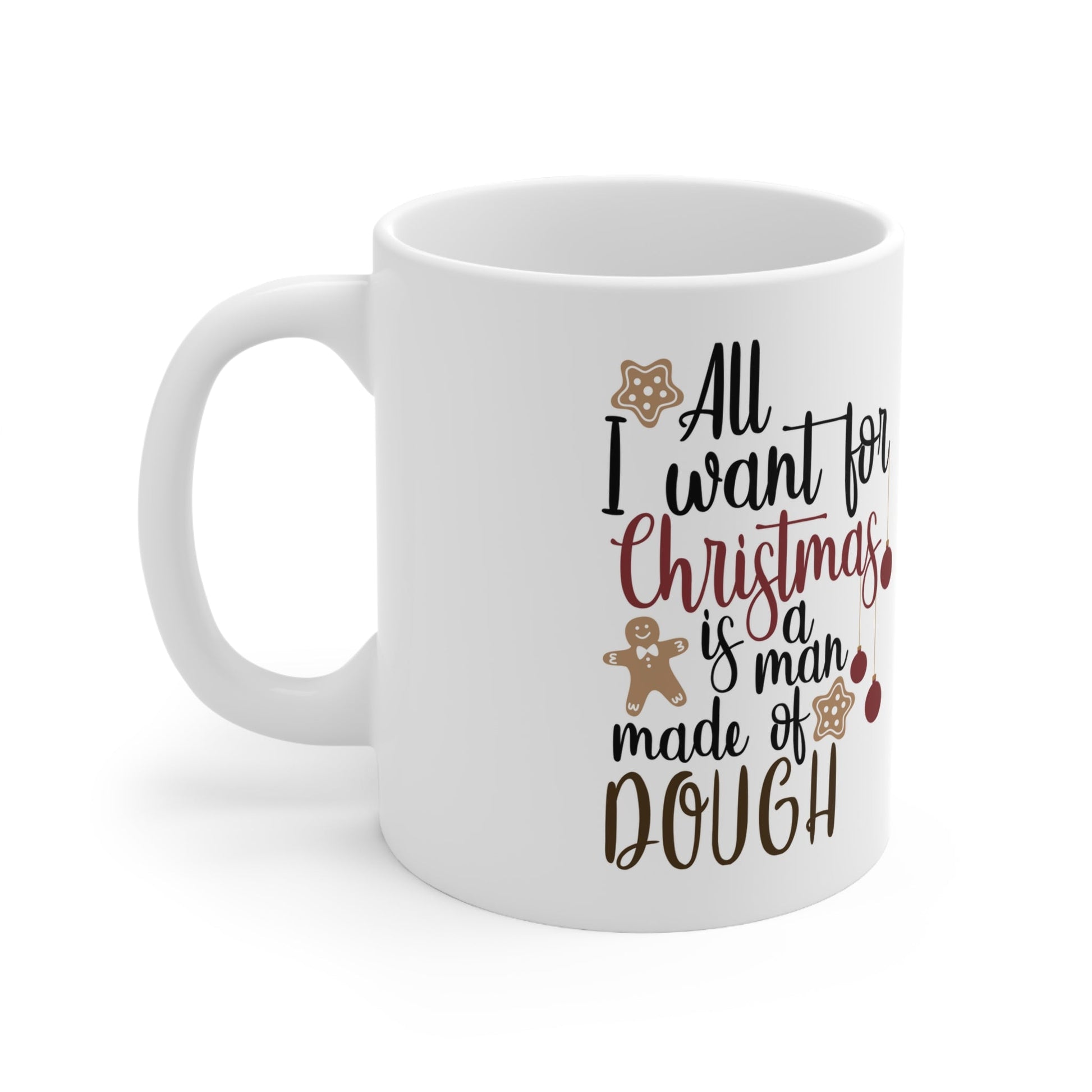 11oz Christmas Cookie Dough Coffee Mug - Just Grace Ceramics