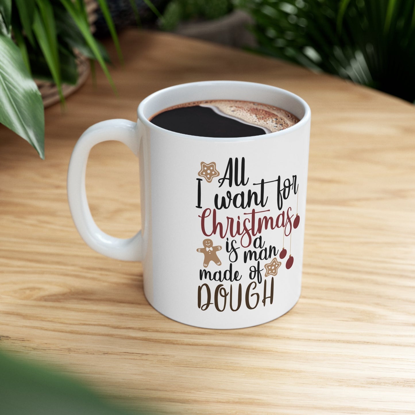 11oz Christmas Cookie Dough Coffee Mug - Just Grace Ceramics