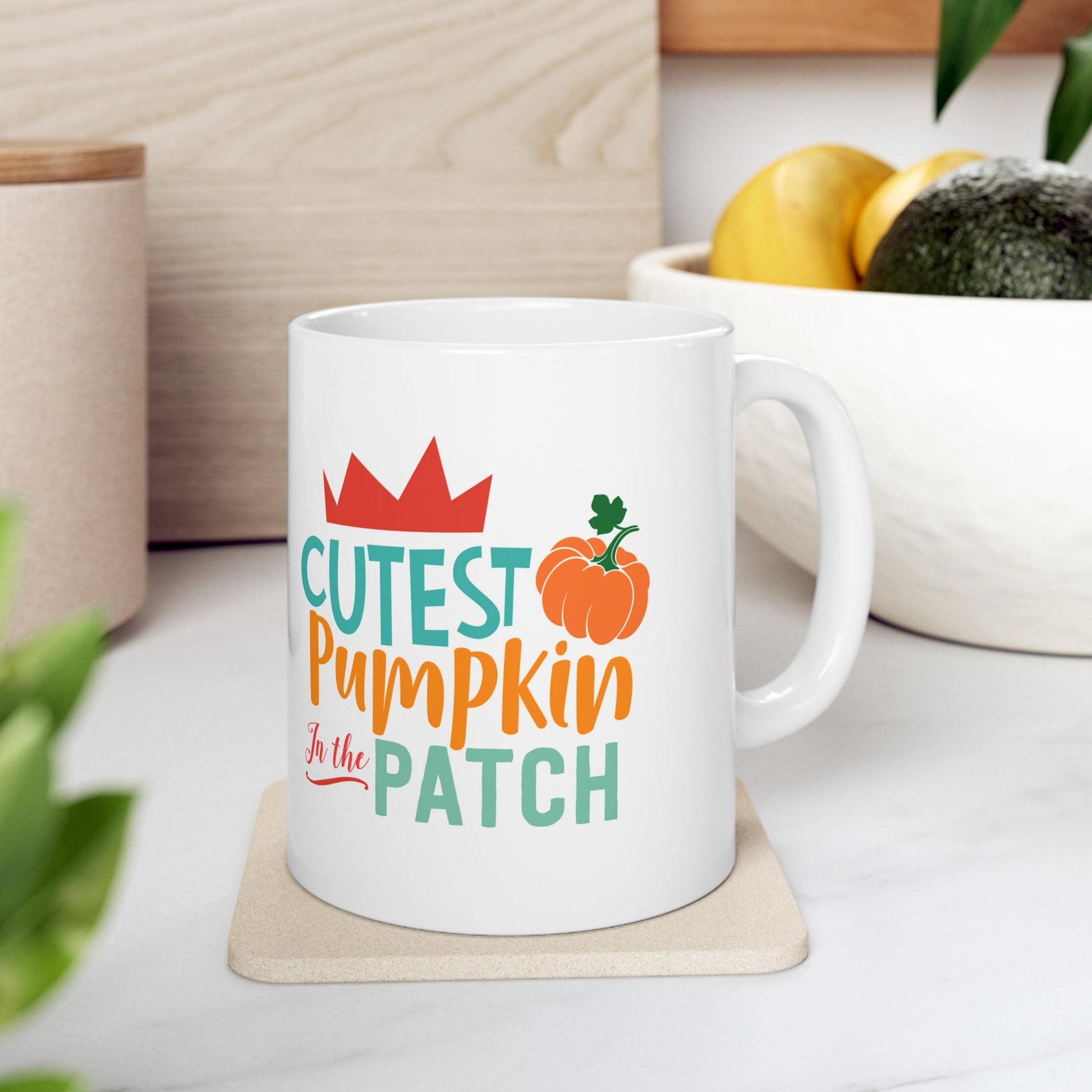 11oz Cutest Pumpkin Patch Thanksgiving Coffee Mug - Just Grace Ceramics