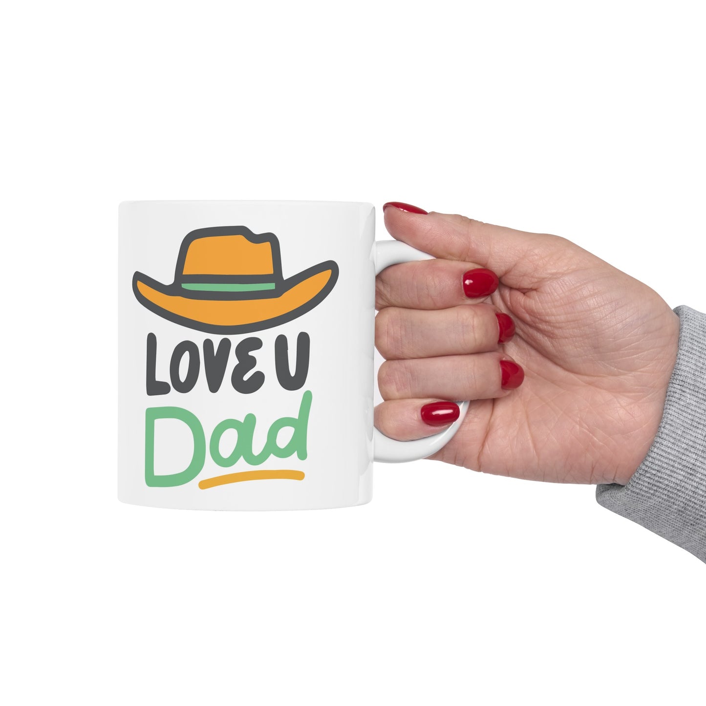 Love Dad Ceramic Mug, (11oz)