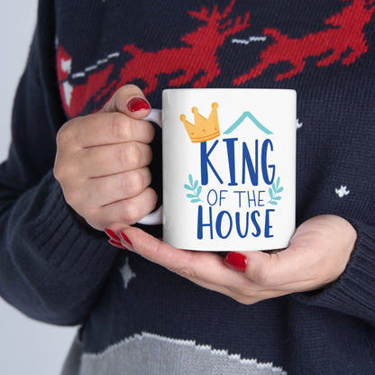 King Of the House Ceramic Mug, (11oz)