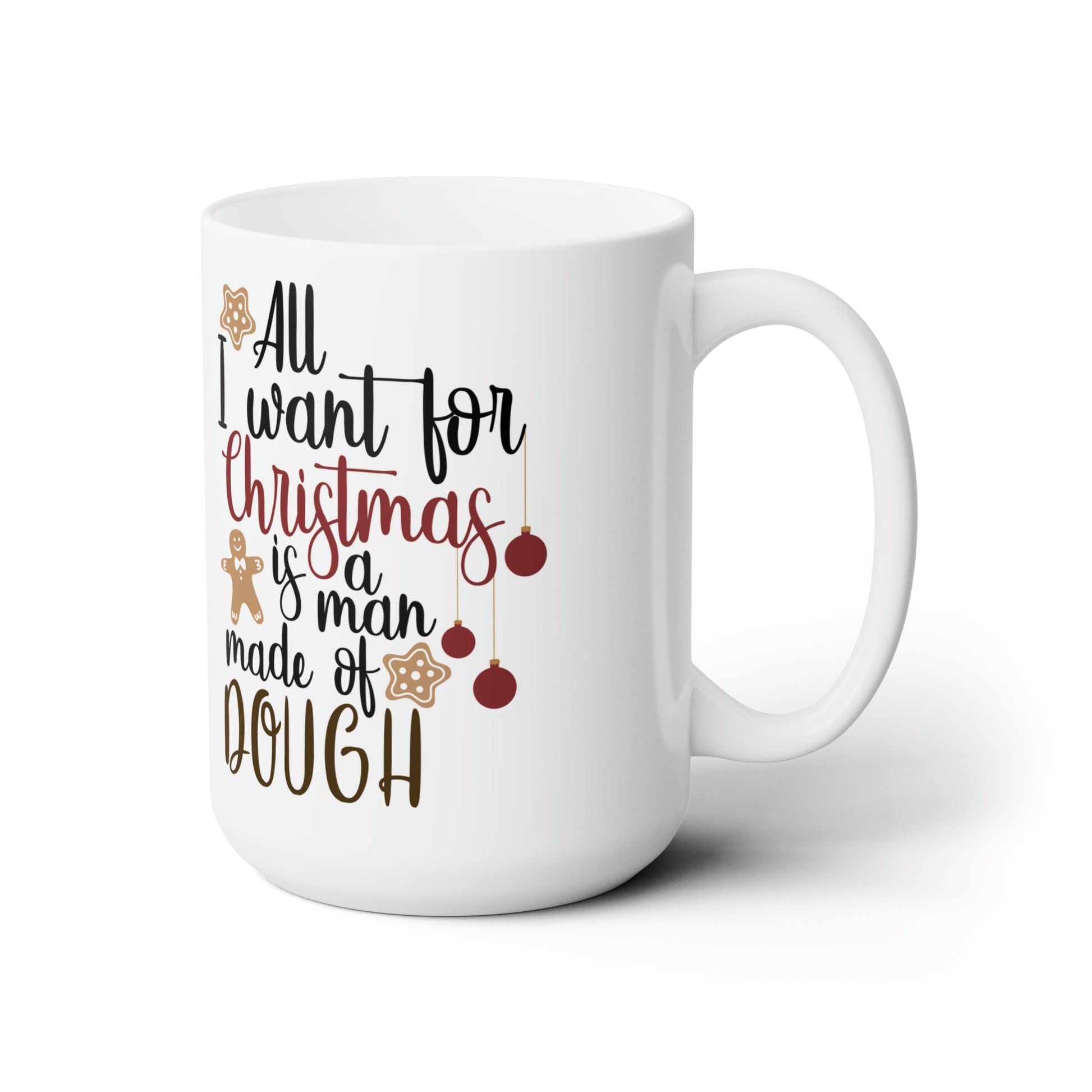 15oz Christmas Cookie Dough Coffee Mug - Just Grace Ceramics