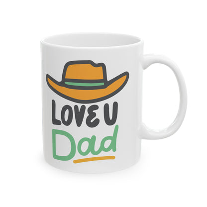 Love Dad Ceramic Mug, (11oz)