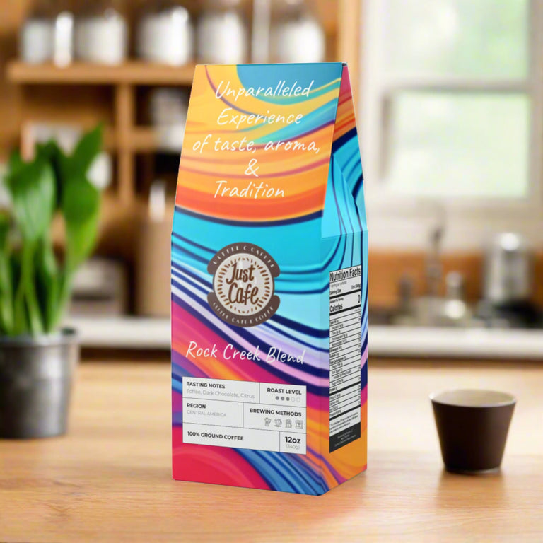 Just Cafè Rock Creek Coffee Blend (Medium Roast) - Just Grace Ceramics